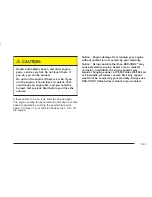 Предварительный просмотр 307 страницы Chevrolet 2004 Blazer Owner'S Manual