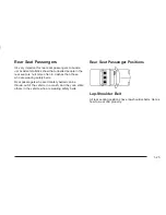 Предварительный просмотр 31 страницы Chevrolet 2004 Impala Owner'S Manual