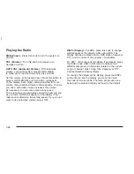 Preview for 182 page of Chevrolet 2004 Monte Carlo Owner'S Manual