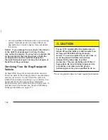 Предварительный просмотр 58 страницы Chevrolet 2004 S10 Pickup Owner'S Manual