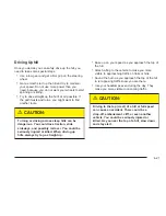 Предварительный просмотр 169 страницы Chevrolet 2004  Tracker Owner'S Manual