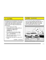 Предварительный просмотр 285 страницы Chevrolet 2004  Tracker Owner'S Manual