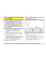 Предварительный просмотр 253 страницы Chevrolet 2005 Colorado Owner'S Manual