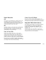 Preview for 201 page of Chevrolet 2005 SSR Pickup Owner'S Manual