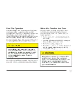 Preview for 209 page of Chevrolet 2005 T-Series Owner'S Manual