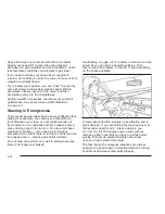 Предварительный просмотр 252 страницы Chevrolet 2006 Corvette Owner'S Manual