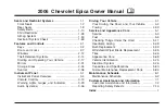 Preview for 1 page of Chevrolet 2006 Epica Owner'S Manual