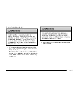 Preview for 46 page of Chevrolet 2006 HHR Owner'S Manual