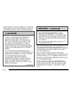 Preview for 77 page of Chevrolet 2006 HHR Owner'S Manual