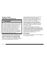 Preview for 295 page of Chevrolet 2006 HHR Owner'S Manual