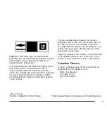 Preview for 3 page of Chevrolet 2007 Cobalt Owner'S Manual