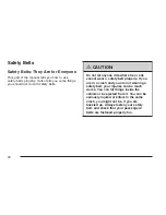 Preview for 20 page of Chevrolet 2007 TrailBlazer Owner'S Manual