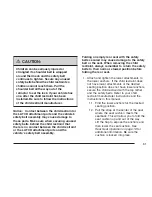 Preview for 61 page of Chevrolet 2007 TrailBlazer Owner'S Manual