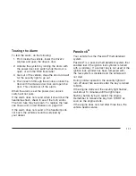 Preview for 111 page of Chevrolet 2007 TrailBlazer Owner'S Manual