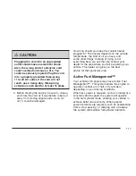 Preview for 117 page of Chevrolet 2007 TrailBlazer Owner'S Manual