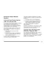 Preview for 149 page of Chevrolet 2007 TrailBlazer Owner'S Manual