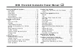 Chevrolet 2008 Avalanche Owner'S Manual предпросмотр