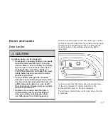 Preview for 89 page of Chevrolet 2008 Colorado Owner'S Manual