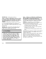 Preview for 98 page of Chevrolet 2008 TrailBlazer Owner'S Manual