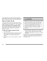 Preview for 122 page of Chevrolet 2009 Avalanche Owner'S Manual