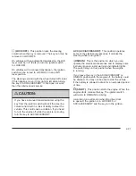 Preview for 101 page of Chevrolet 2009 Cobalt Owner'S Manual