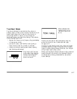 Preview for 107 page of Chevrolet 2009 Express Owner'S Manual