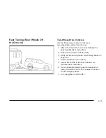 Предварительный просмотр 291 страницы Chevrolet 2009 TrailBlazer Owner'S Manual