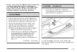 Preview for 121 page of Chevrolet 2009 Uplander Owner'S Manual