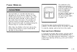 Preview for 123 page of Chevrolet 2009 Uplander Owner'S Manual