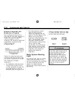 Предварительный просмотр 128 страницы Chevrolet 2011 Aveo Owner'S Manual