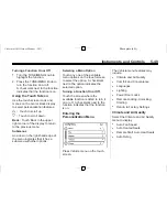 Предварительный просмотр 161 страницы Chevrolet 2011 Volt Owner'S Manual