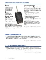 Preview for 4 page of Chevrolet 2015 TRAX Reference Manual