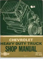 Chevrolet 70 1969 Series Shop Manual preview