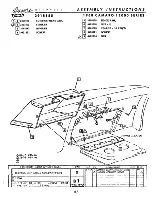 Preview for 42 page of Chevrolet Camaro 12000 1968 Series Factory Assembly Instruction Manual