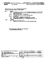 Preview for 251 page of Chevrolet Camaro 12000 1968 Series Factory Assembly Instruction Manual