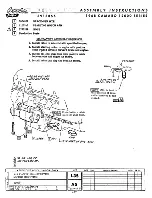 Preview for 281 page of Chevrolet Camaro 12000 1968 Series Factory Assembly Instruction Manual