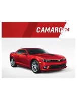 Предварительный просмотр 1 страницы Chevrolet Camaro 2014 Specifications