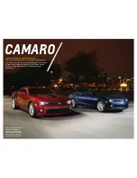 Предварительный просмотр 3 страницы Chevrolet Camaro 2014 Specifications