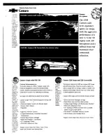 Preview for 3 page of Chevrolet Camaro Coupe Manual