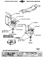 Предварительный просмотр 27 страницы Chevrolet CHEVY-1955 - ASSEMBLY Assembly Manual