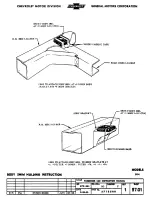 Предварительный просмотр 31 страницы Chevrolet CHEVY-1955 - ASSEMBLY Assembly Manual