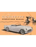 Chevrolet Corvette 1953 Operation Manual предпросмотр