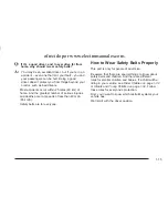 Preview for 21 page of Chevrolet Express 2004 Owner'S Manual