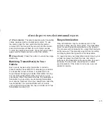 Preview for 89 page of Chevrolet Express 2004 Owner'S Manual