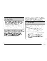 Preview for 223 page of Chevrolet Kodiak 2006 Owner'S Manual