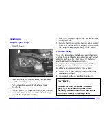 Предварительный просмотр 224 страницы Chevrolet Metro 2000 Owner'S Manual