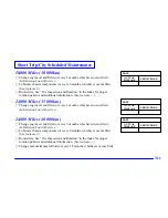 Предварительный просмотр 262 страницы Chevrolet Metro 2000 Owner'S Manual