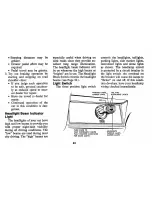 Предварительный просмотр 27 страницы Chevrolet Monte Carlo 1971 Owner'S Manual