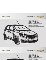 Chevrolet Sail Hatchback Diesel Owner'S Manual preview