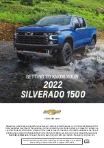 Chevrolet SILVERADO 1500 2022 Manual preview